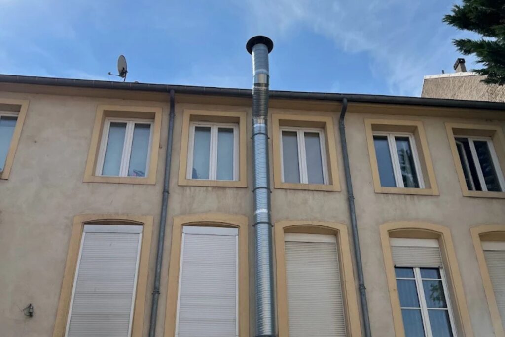 conduit de cheminée hotte France clean Air Vandoeuvre les Nancy